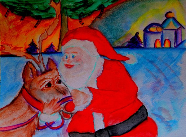 The Man In The Red Suit and A Red Nosed Reindeer