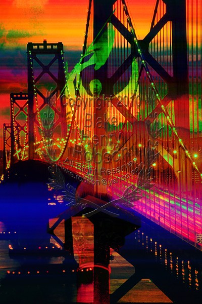 Angel on high bridge collage group