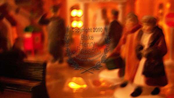 Department 56 Christmas Village Digital Art