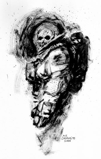SPACE SKULL