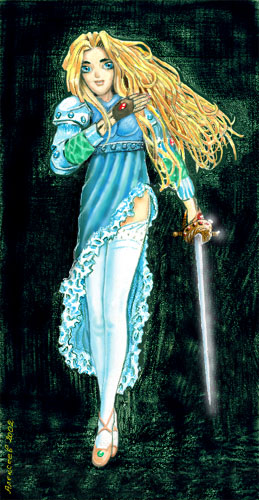 Blond fury