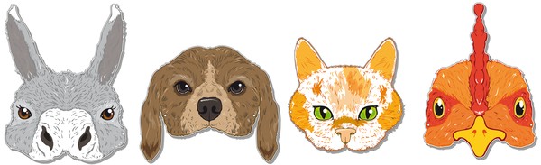 Animal masks