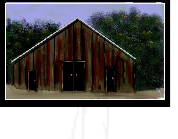 One Colorful Barn