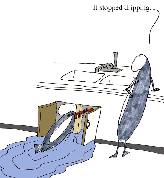 it stopped dripping