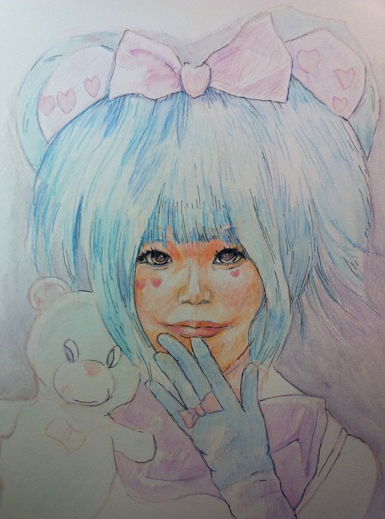 harajuku street model study