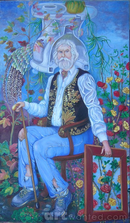 Self-Portrait in the Toilet