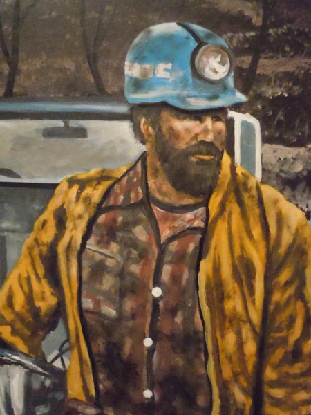Miner At Marianna Mine