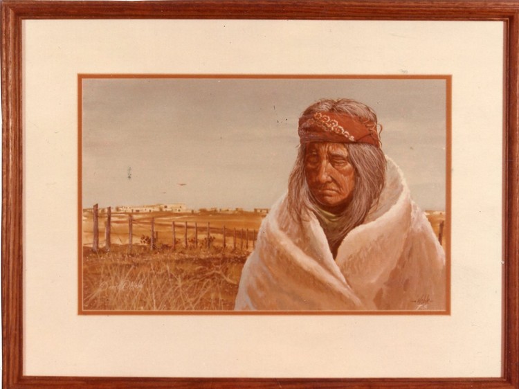 Contemplation of the Apache Elder
