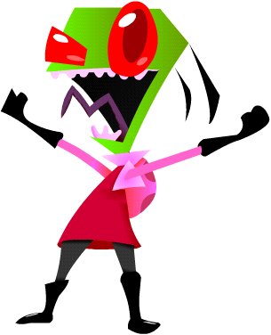 Zim [Better Color - No Outline]