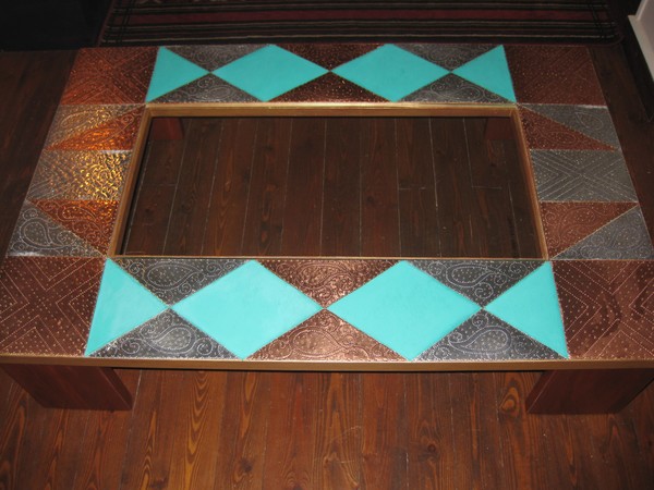 Coffee table, continued