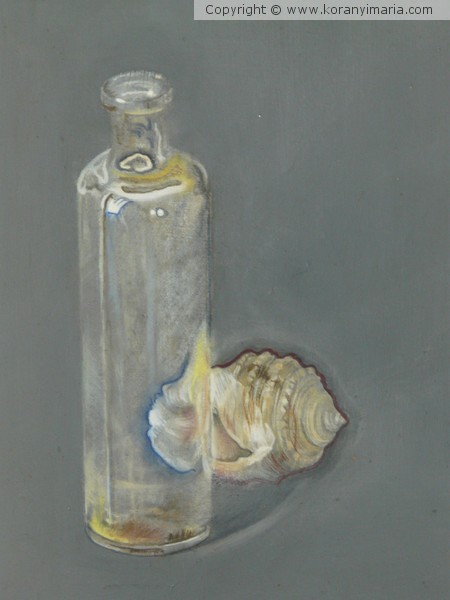 Bottle and shell