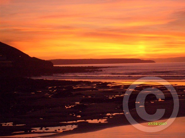 Westward Ho! sunset
