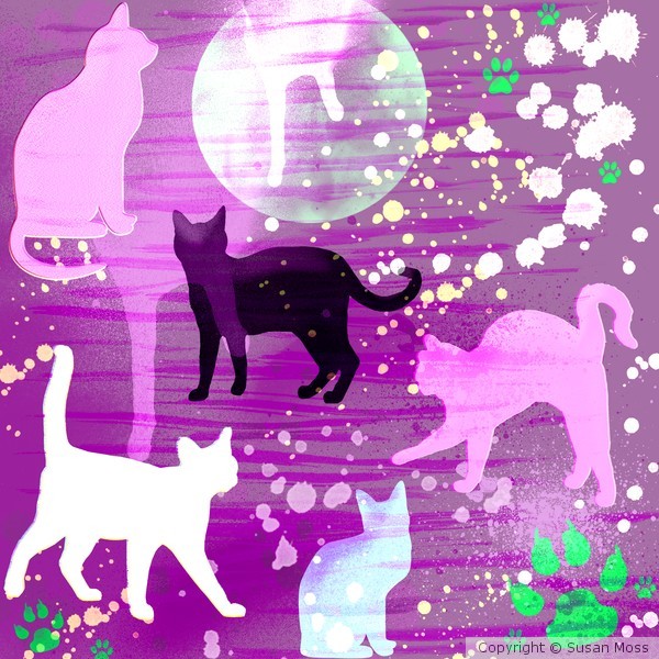Cats Jumped over the Moon