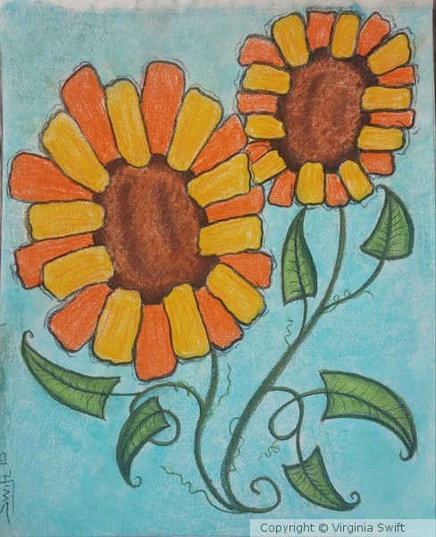 Rectangle Flowers