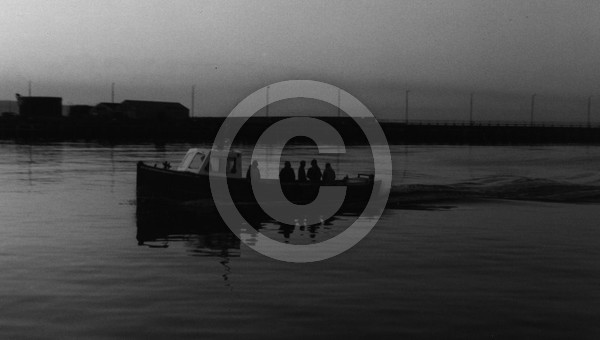 Pre-Dawn Fishing Boat, Wales