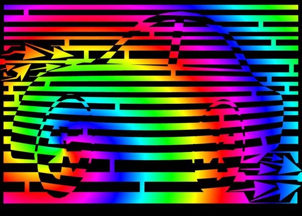 Trippy Car Maze