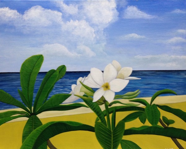 White flower
