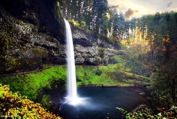 Beautiful waterfall 7