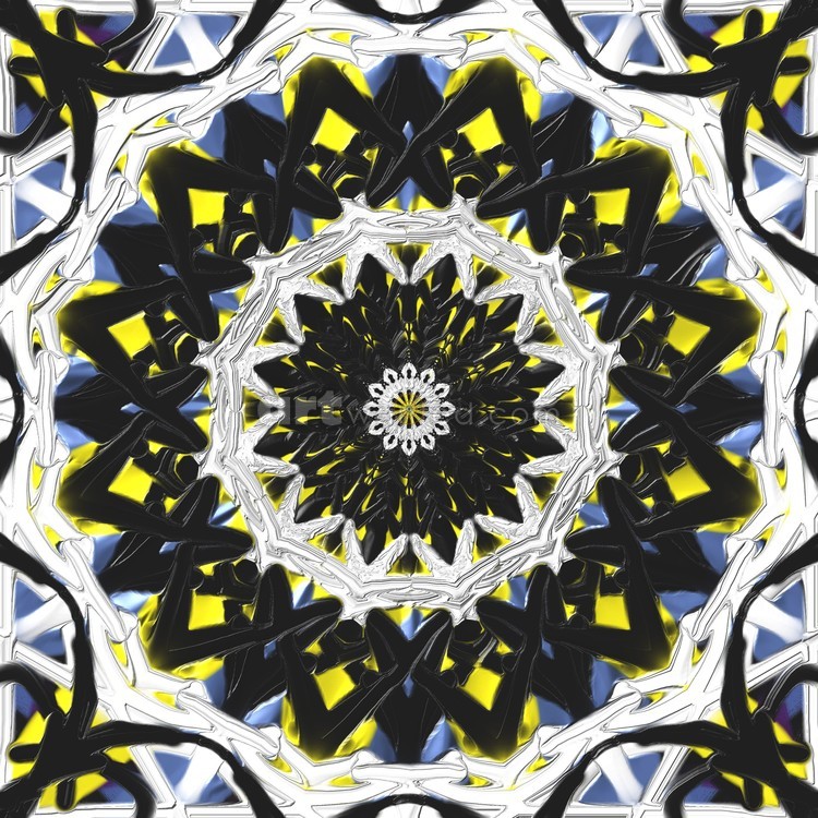 abstract-black-waves digital painting3