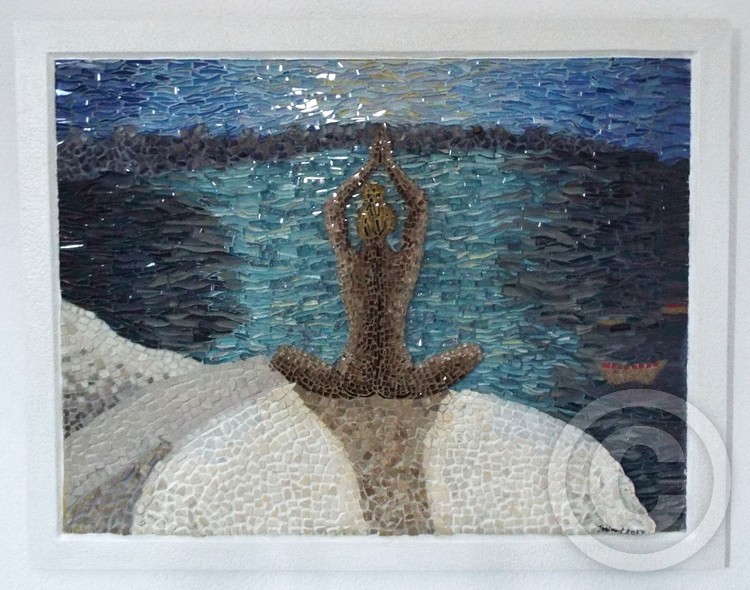 Woman in Meditation.