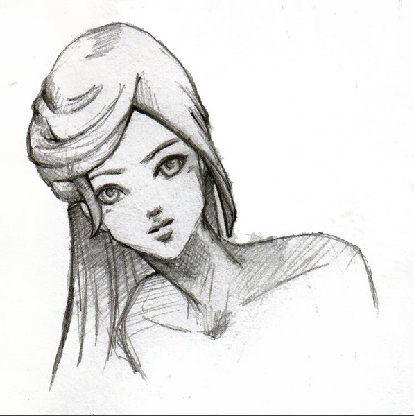 Doodle of a Girl