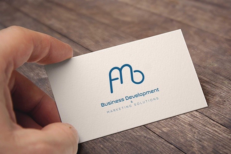 business card logo