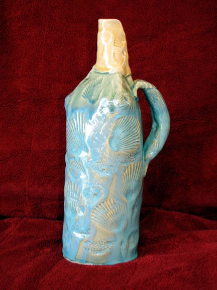 Shell Impression Jug