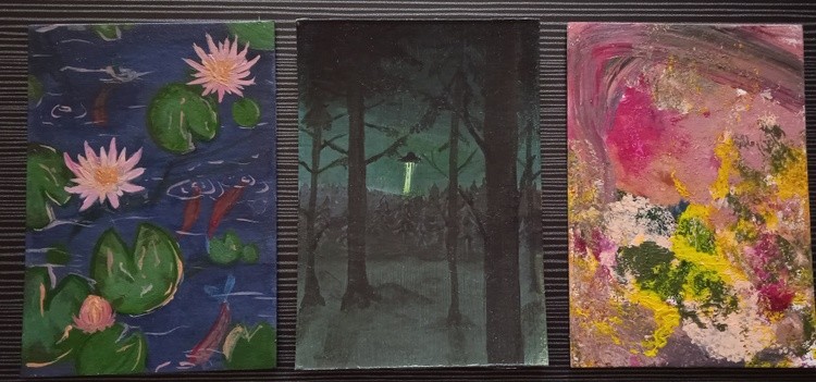 small acrylic paintings