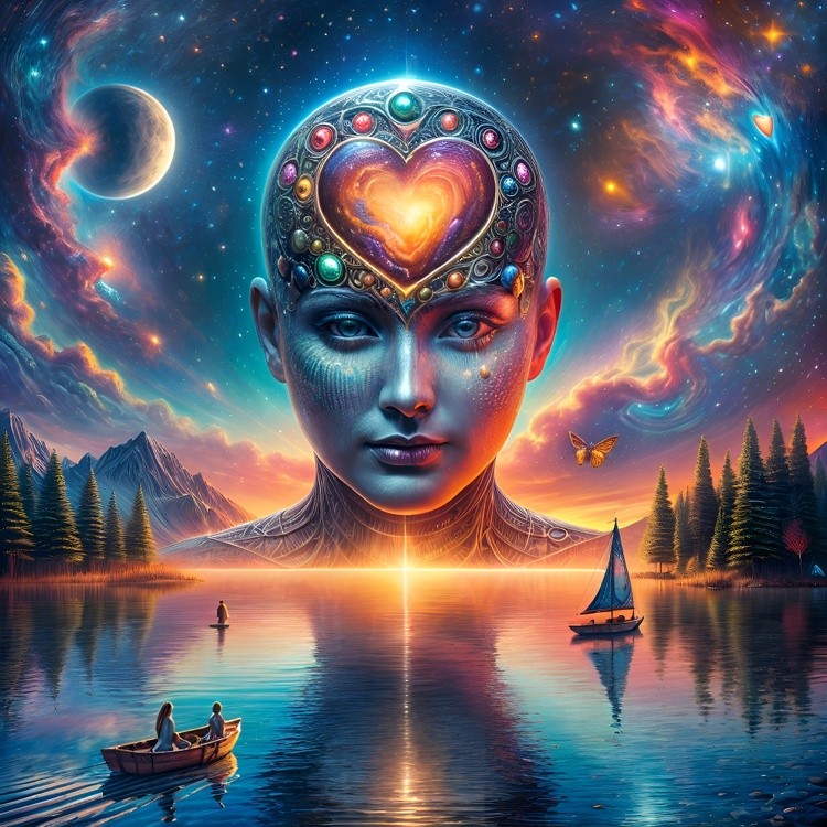 Playing with imagination and creativity.