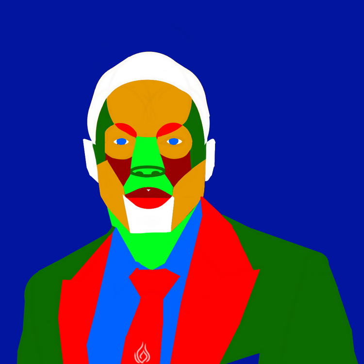 Bust With Geometry