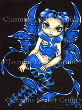 Beautiful Blue Fairy