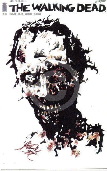walking dead zombie cover