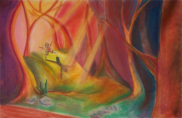 Oliver Enters the Woods