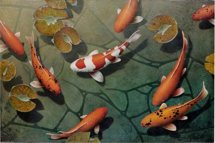 Party Of Eight-24x36