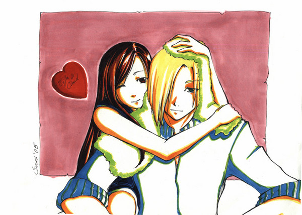 Tifa and Cloud