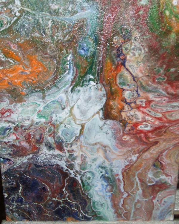Rocks and water