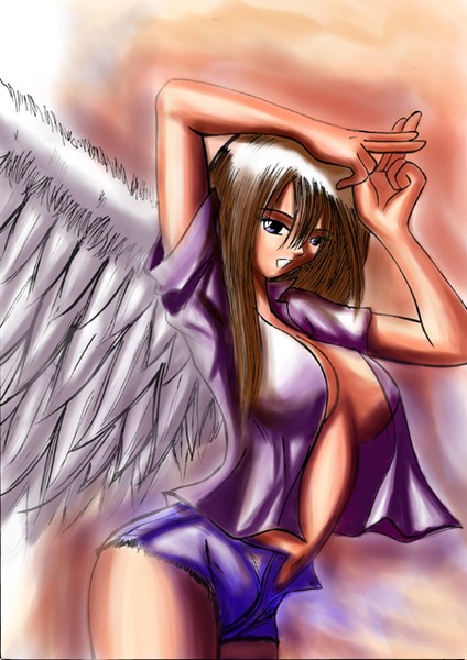One winged angel/girl