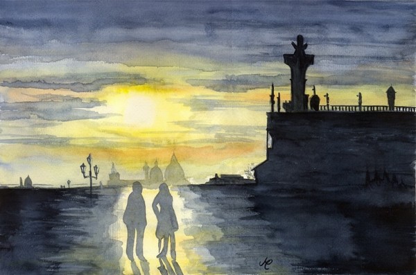 Strolling on Riva degli Schiavoni