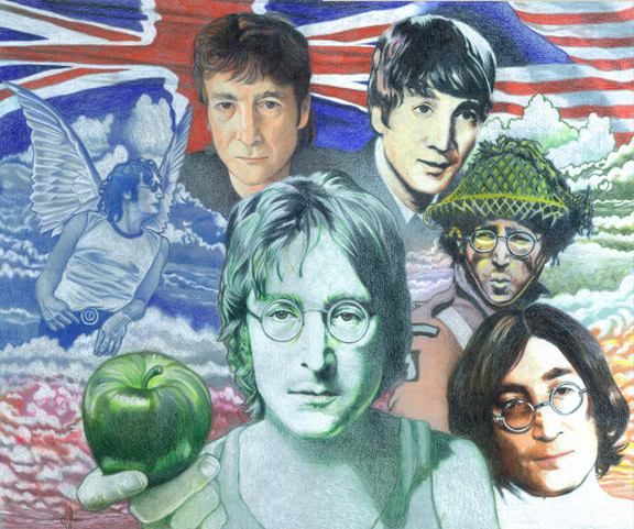 John Lennon portraits