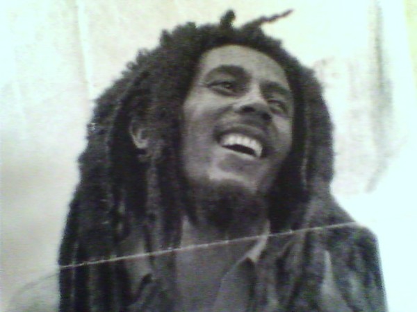 bob marley model photo