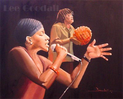 Jazz singer