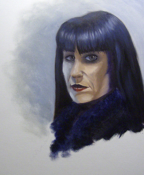 Lady in Blue