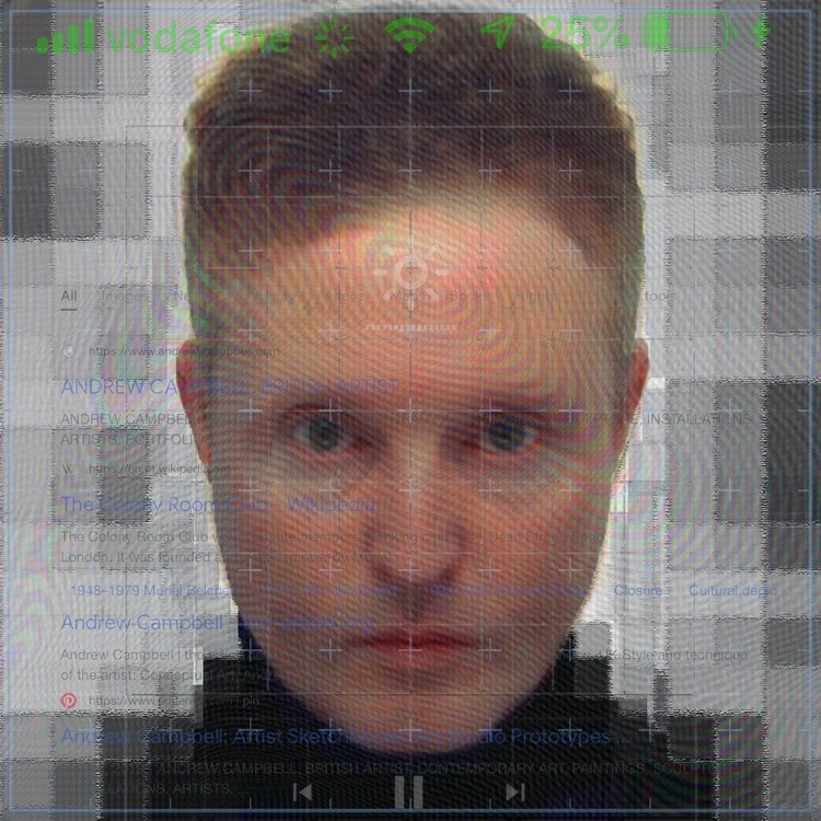 ANDREW CAMPBELL: ARTIST/ART PORTRAIT X1