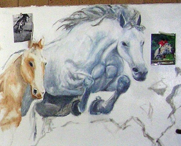 Horse Mural 2