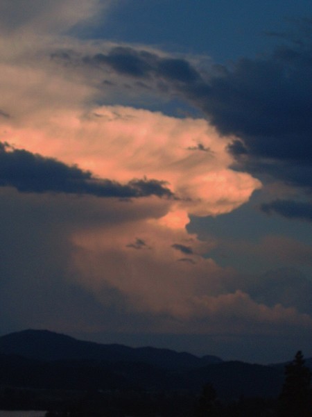 The cloudy bear