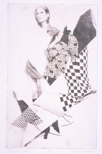 Black + White