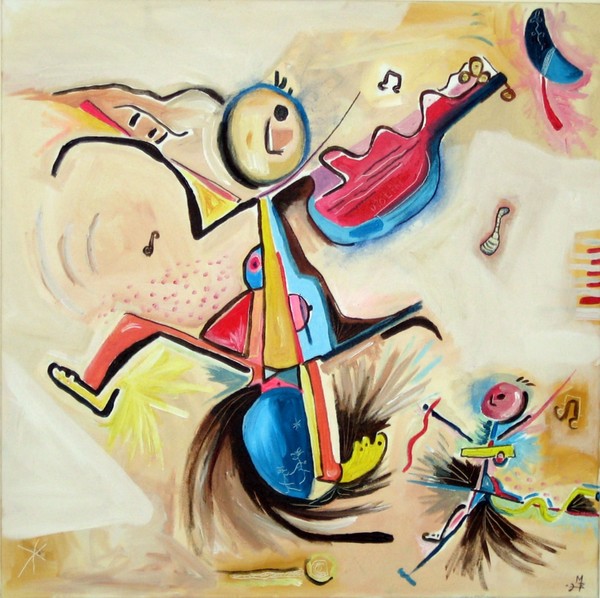 Violin player / sold
