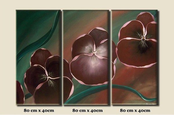 RED WINE PANSIES
