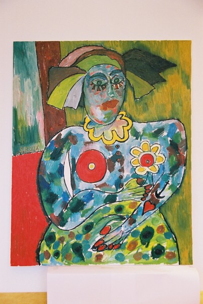 Femme au tatouage