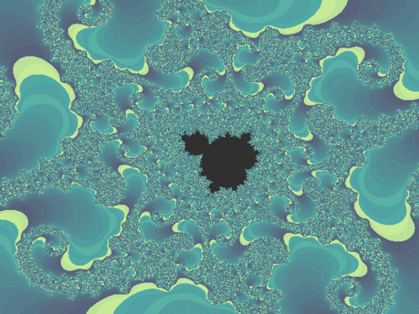 Mandelbrot Ocean
